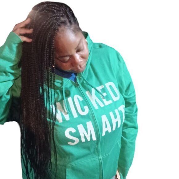 4171...WICKED SMAHT Fleece Self Long Sleeves Hoodie Size XXL - Picture 1 of 14